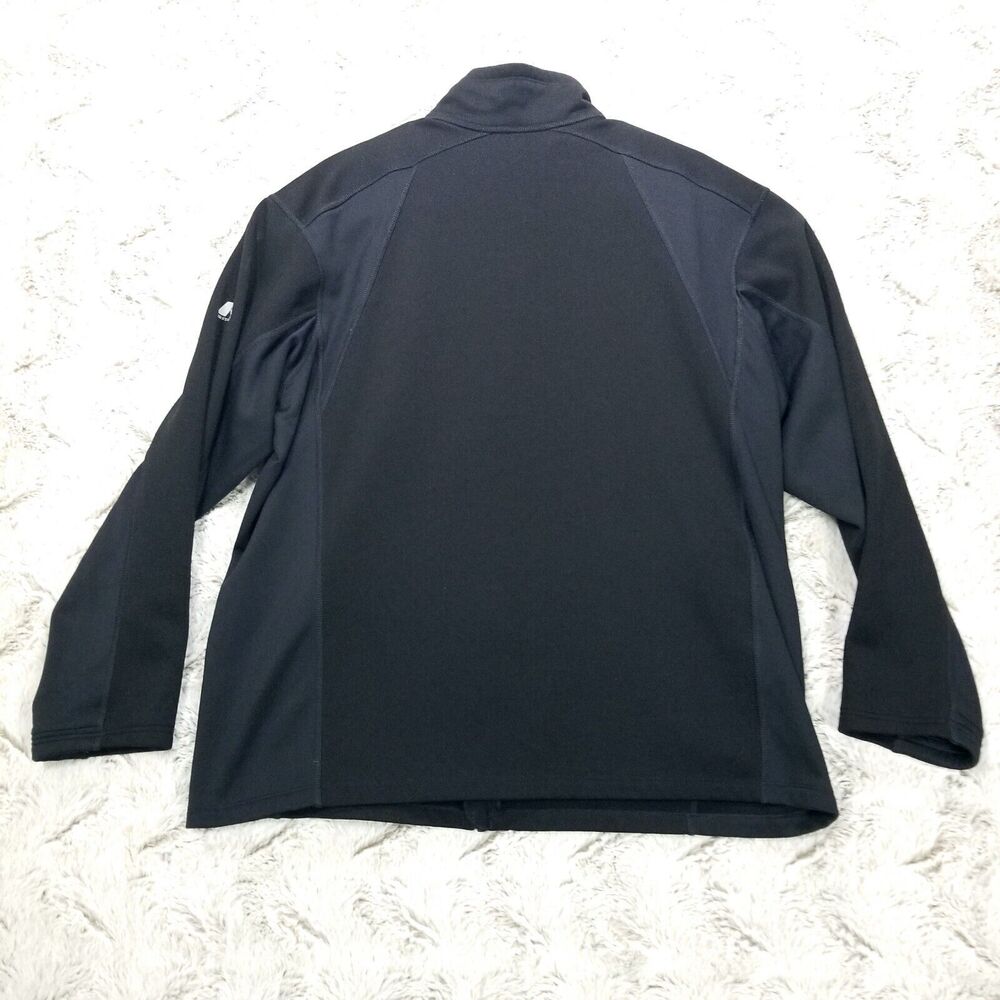 Eddie Bauer Jacket Mens XL Black First Ascent Full Zip Long Sleeve‎ Nylon Coat - Picture 10 of 11